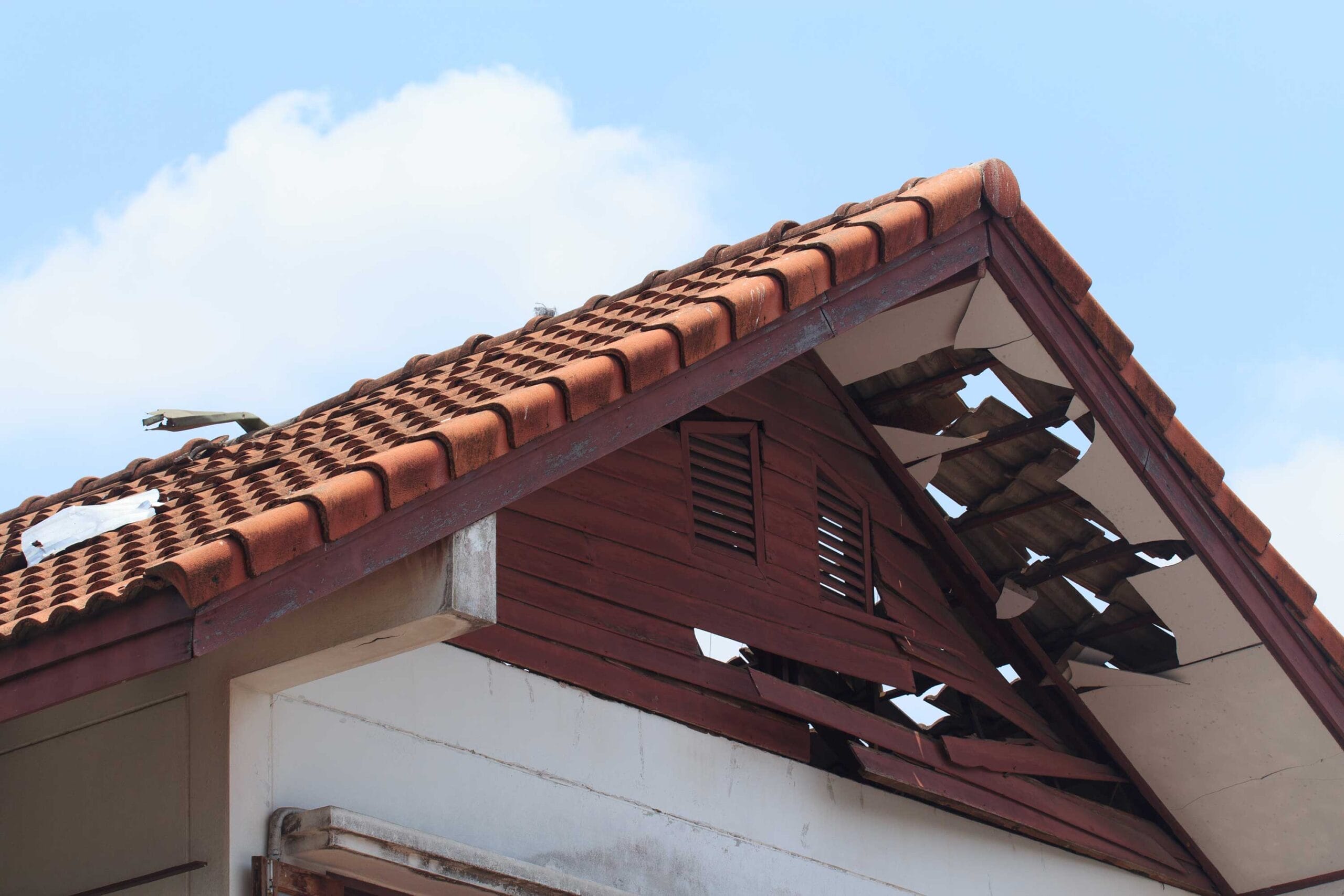 roof storm damage, emergency roof repair, storm damage repair, Frisco